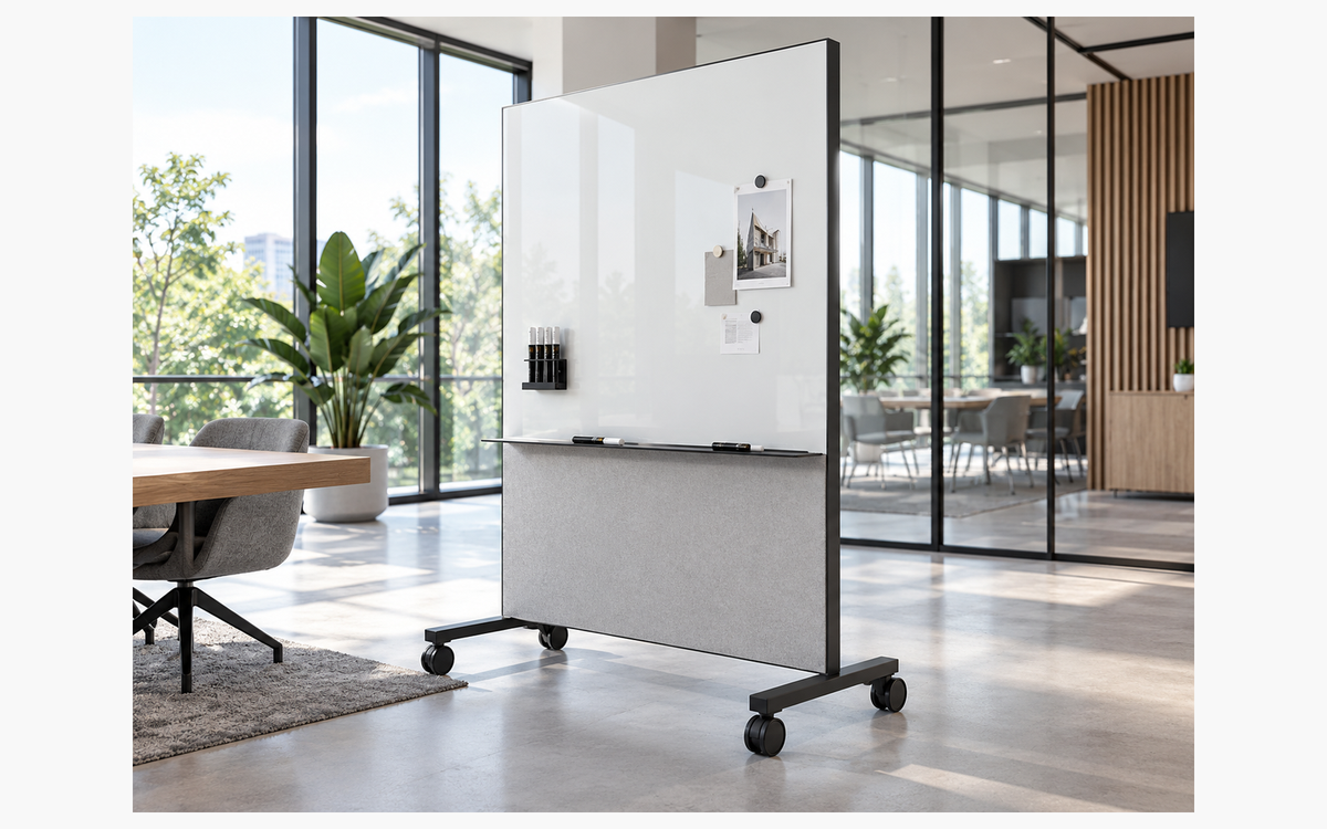 Mobile board in a workspace
