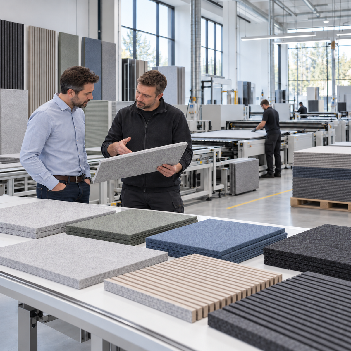 Manufacturing partner production facility
