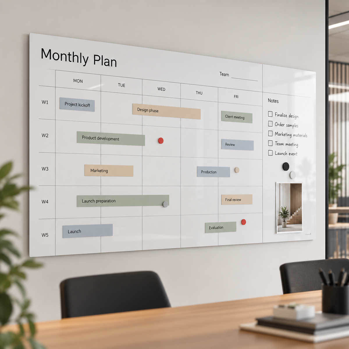 Modern learning environment designed for collaboration and focused work