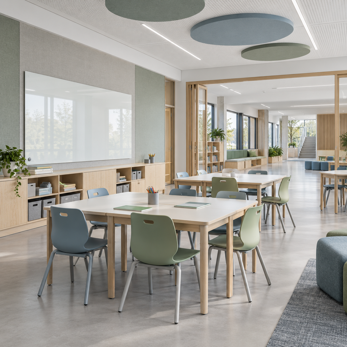 Complete education project furnishing