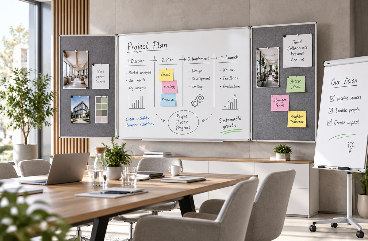 Professional whiteboard