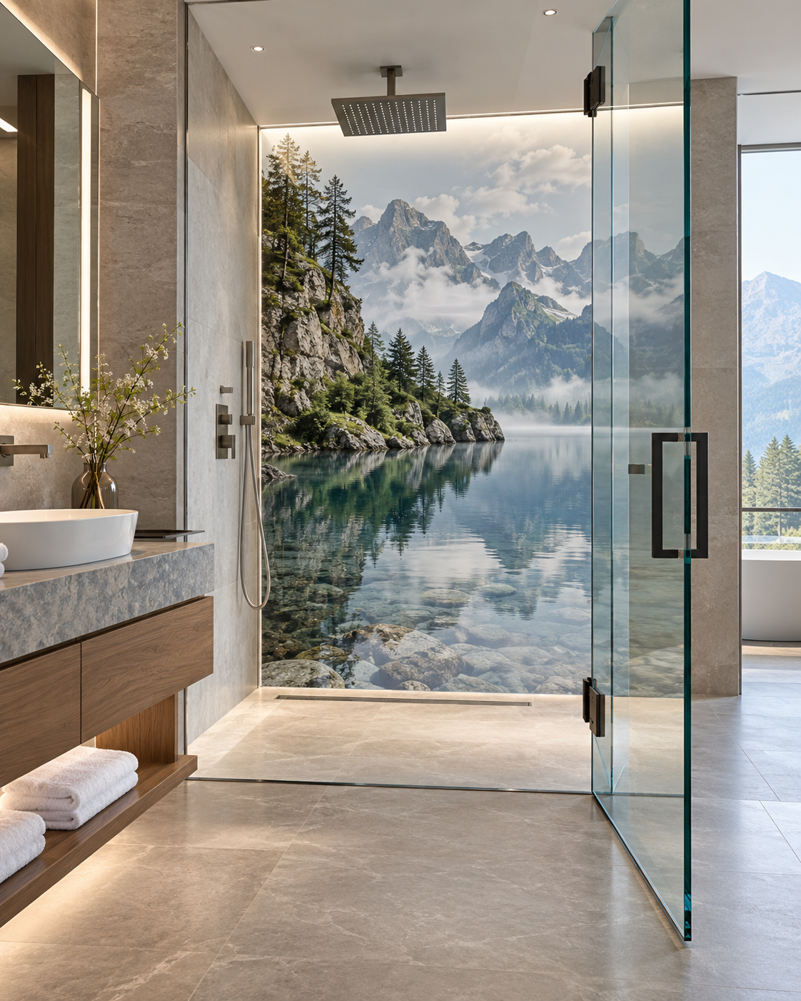 Custom architectural glass project by Mulcheva