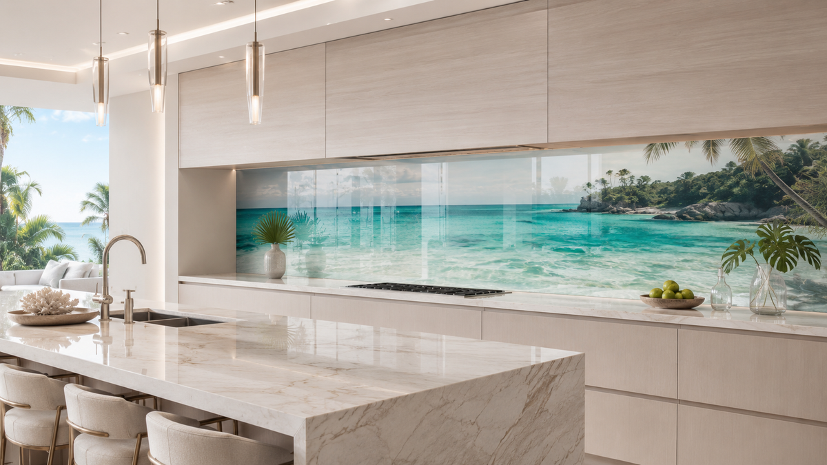 Kitchen and interior glass solution